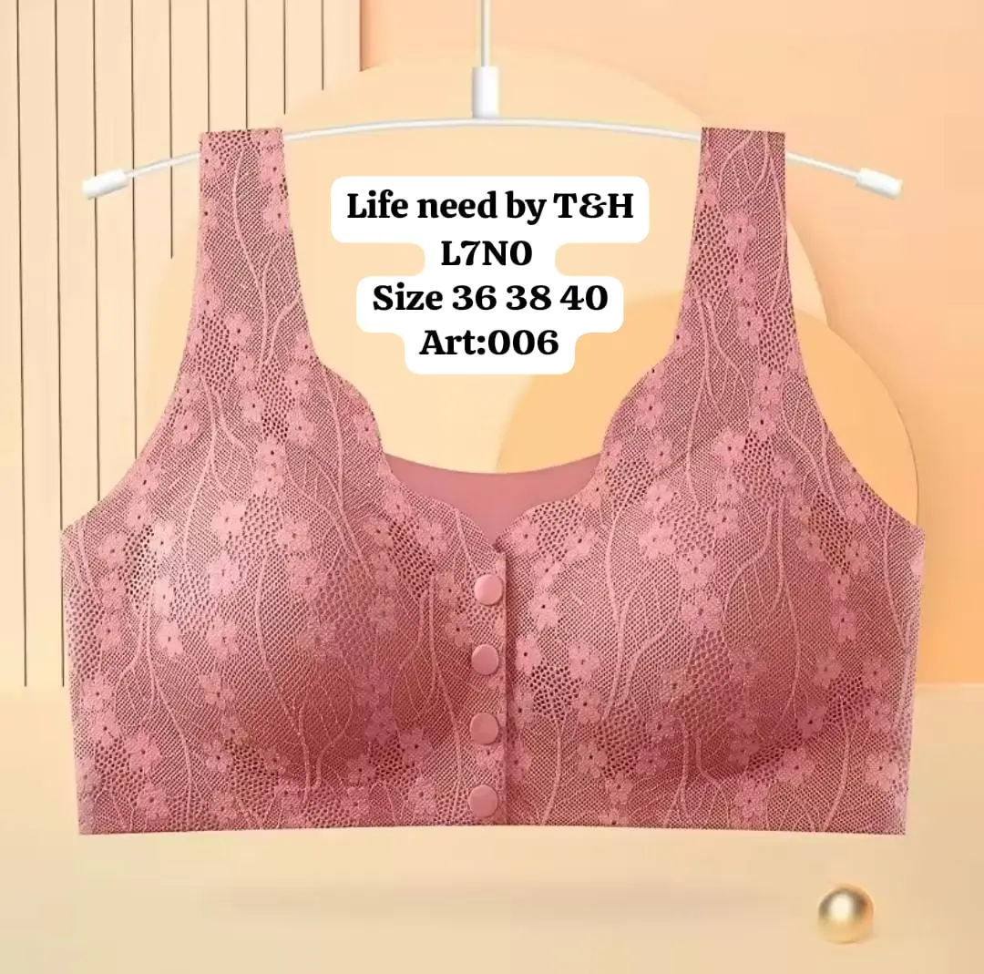 Non-Wired Front Open Bra – Soft & Breathable - Image 5