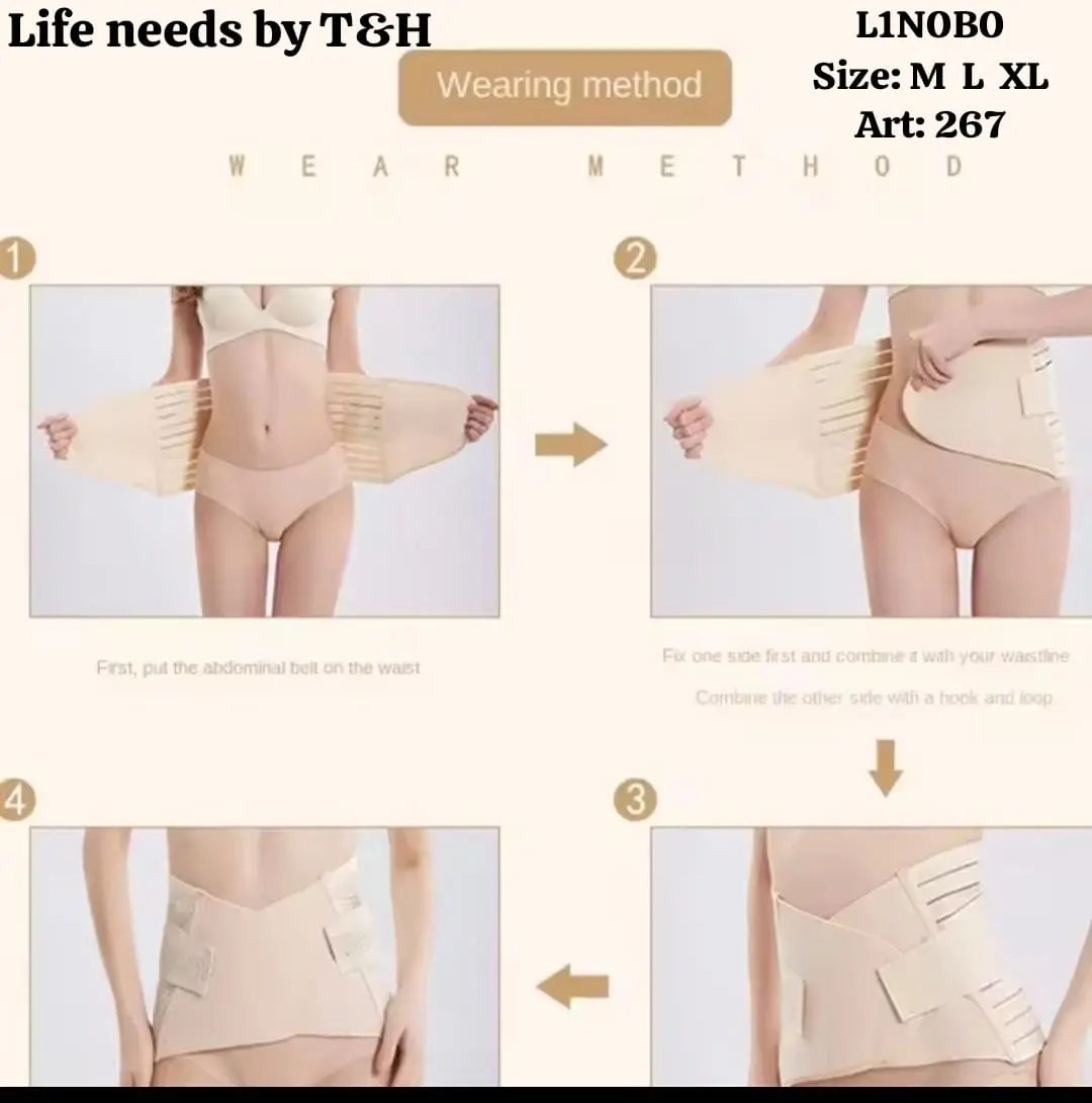 Imported China Belly Belt – Postpartum & Waist Slimming Support - Image 5