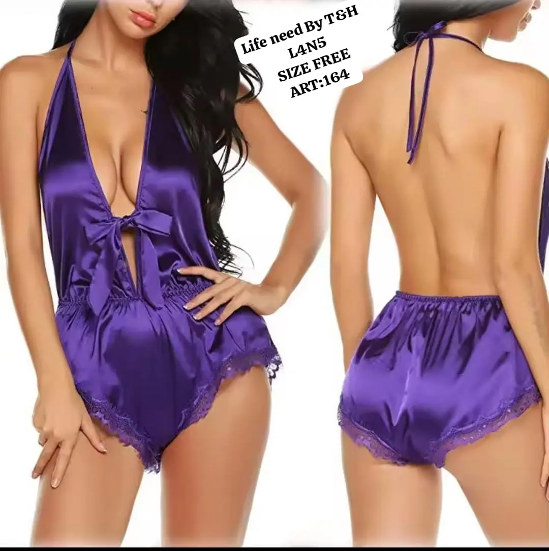 Bikini Night Suit – Stylish 2 Piece Lingerie Set - Image 2