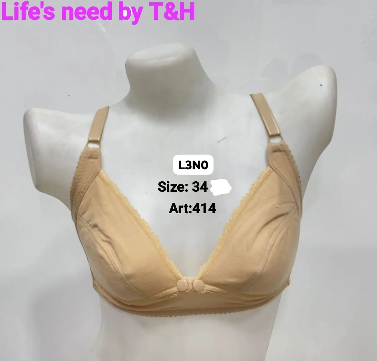 Cotton Bra - Image 2