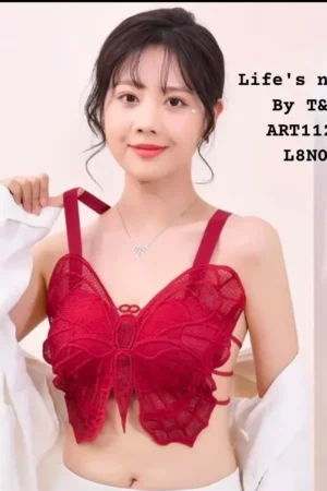 Fancy Butterfly  Padded Bra