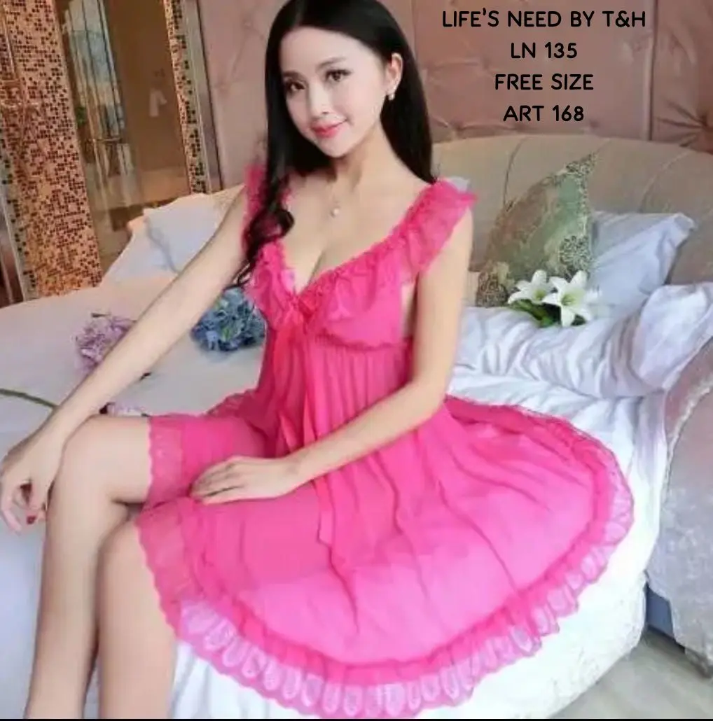 Short Net Nighty 2 Piece Set – Imported China Net