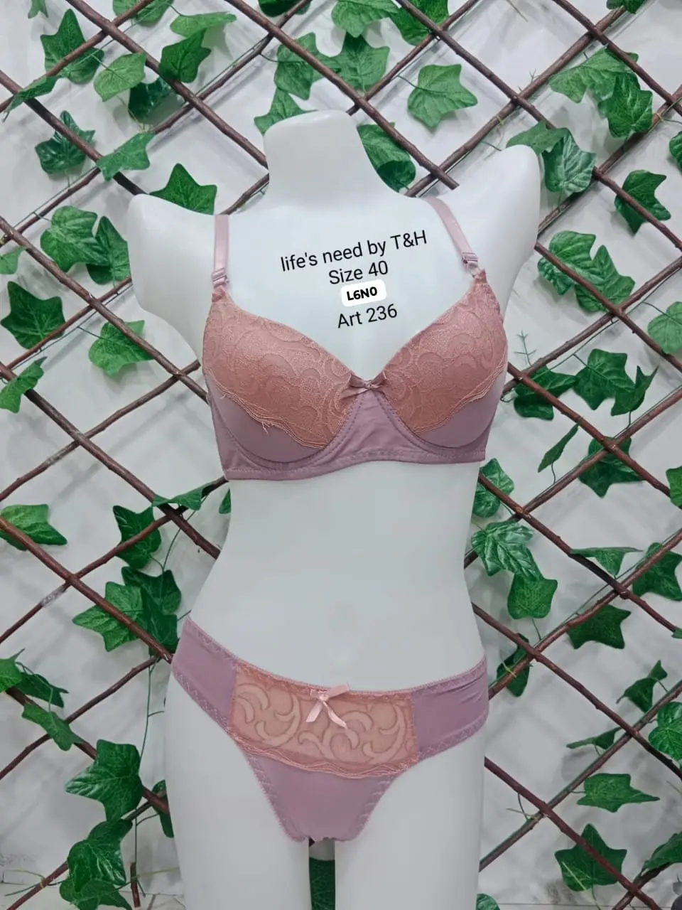 Bridal Bra Panty Set – Padded Bra Lingerie - Image 2