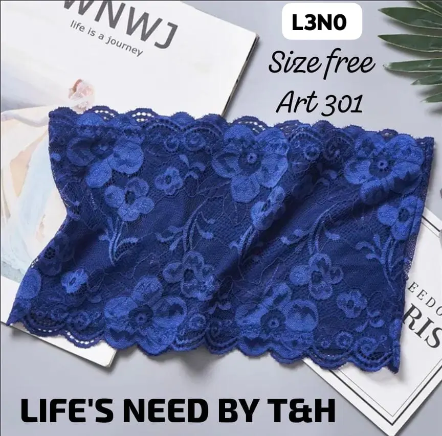 Lacy Tube Bra Stretchable Free Size - Image 2