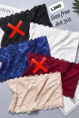 Lacy Tube Bra Stretchable Free Size