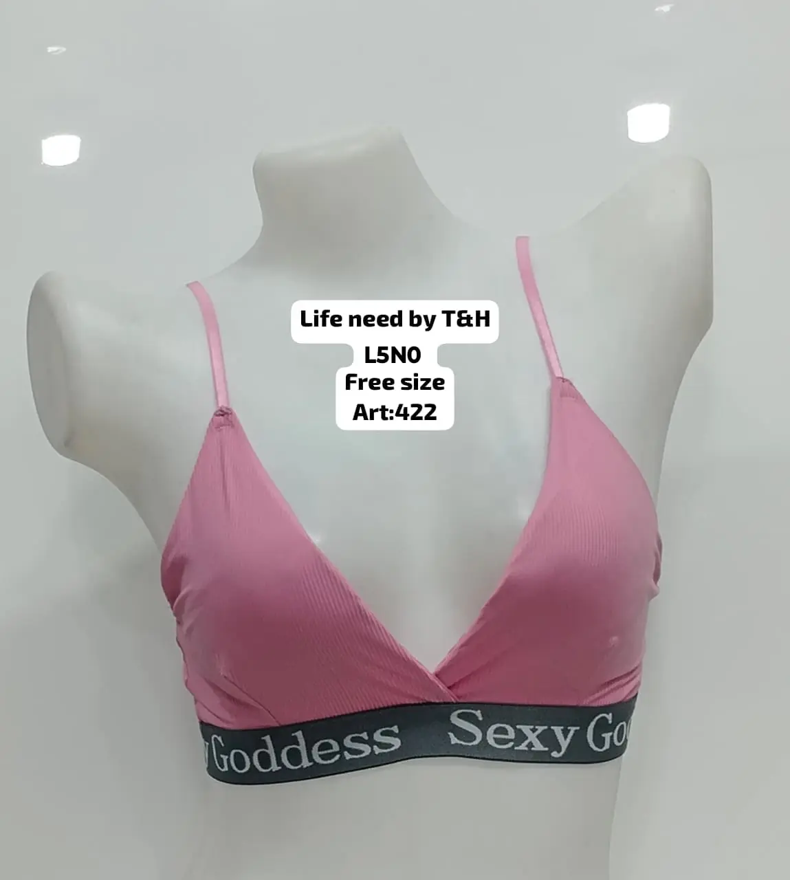 Padded Sports Bra Free Size Stretchable Gym & Yoga Wear - Image 6