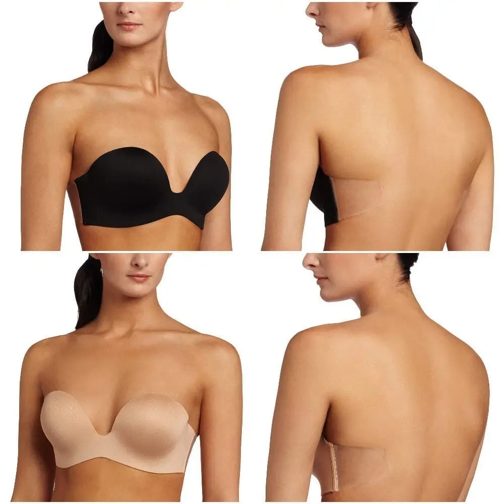 Push Up Sticky Backless Bra | Invisible Strapless Adhesive Bra - Image 8
