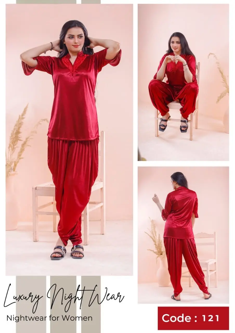 Women’s Patiala Style 2-Piece Nightwear
