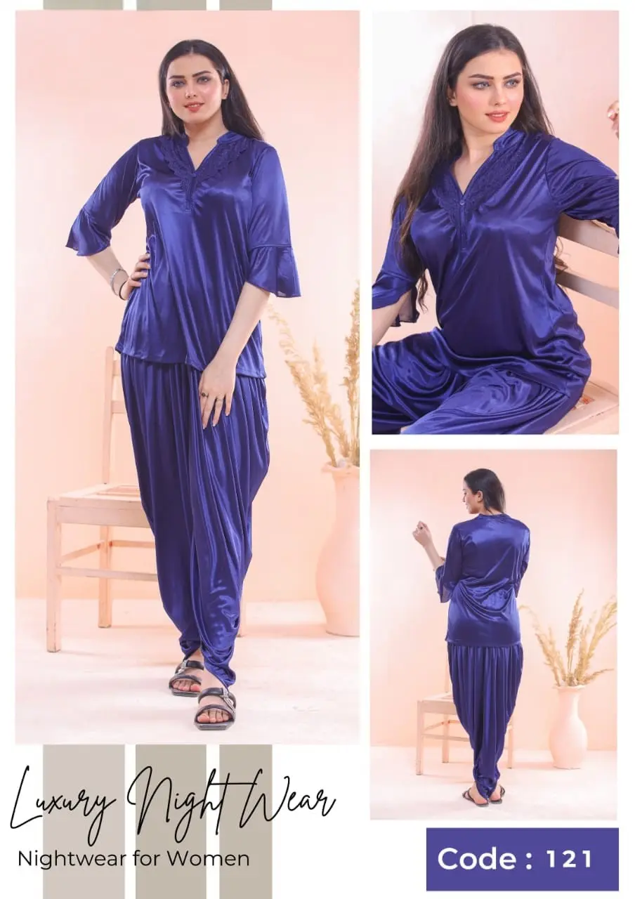 Women’s Patiala Style 2-Piece Nightwear - Image 2