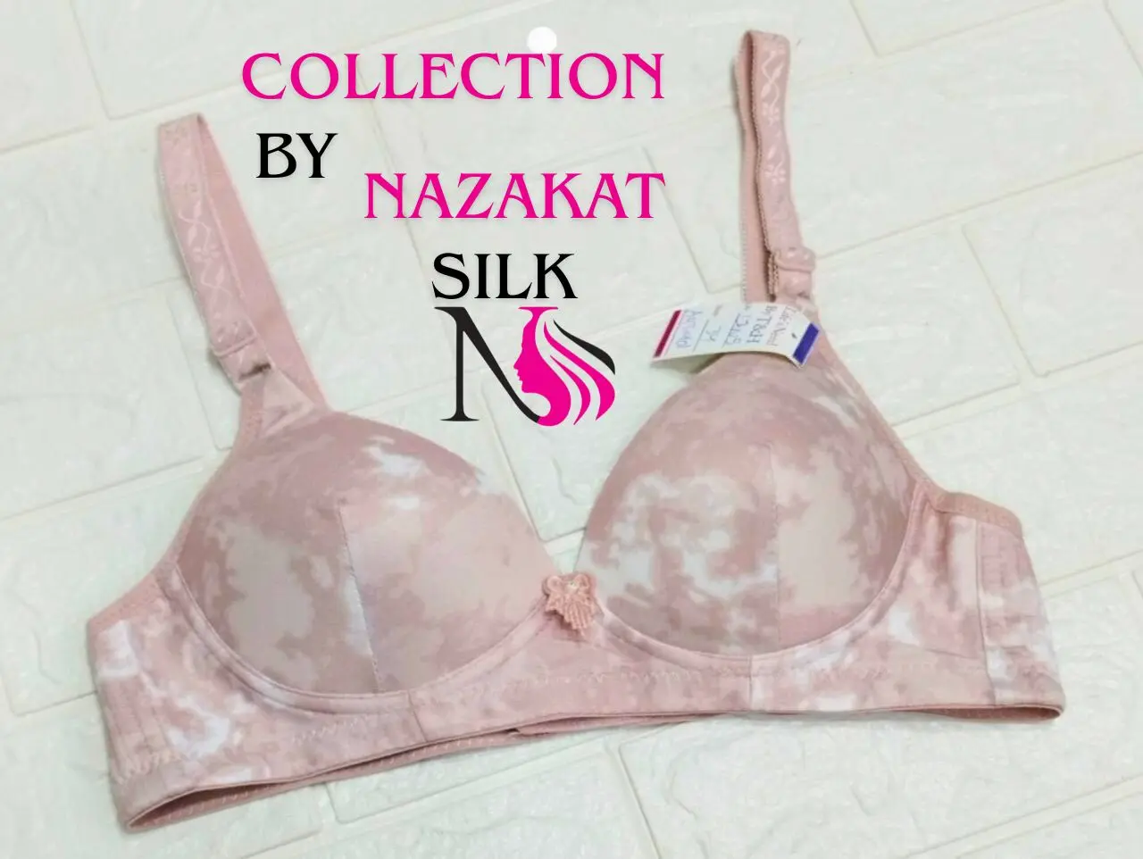 Nazakat Silk – Soft Padded Cotton Lycra Bra (Pack of 3) - Image 2