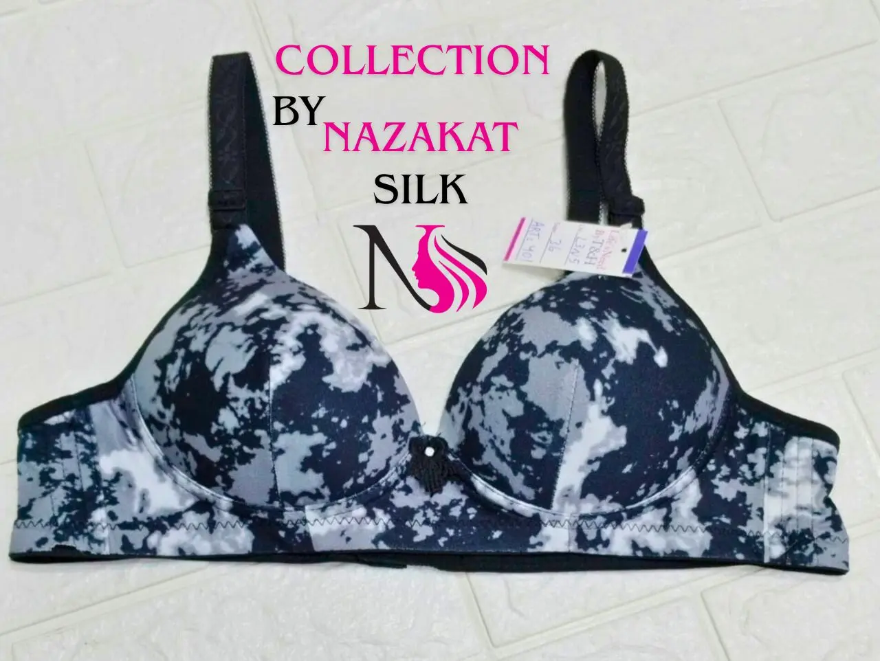 Nazakat Silk – Soft Padded Cotton Lycra Bra (Pack of 3) - Image 3