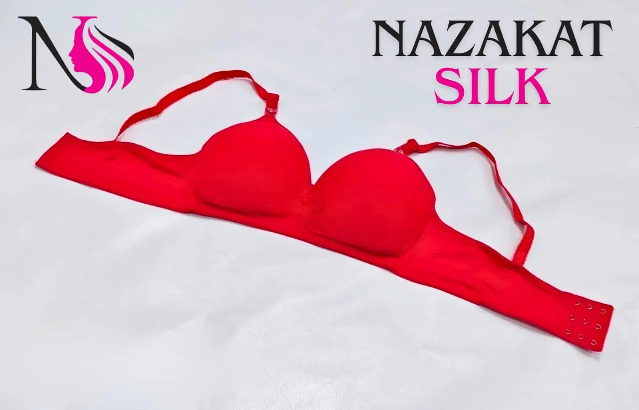 Nazakat Silk Padded Bra – Soft Jersey - (Pack Of 4) - Image 4