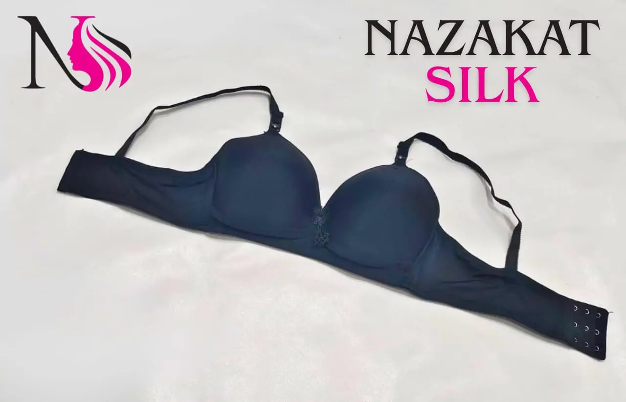 Nazakat Silk Padded Bra – Soft Jersey - (Pack Of 4) - Image 3