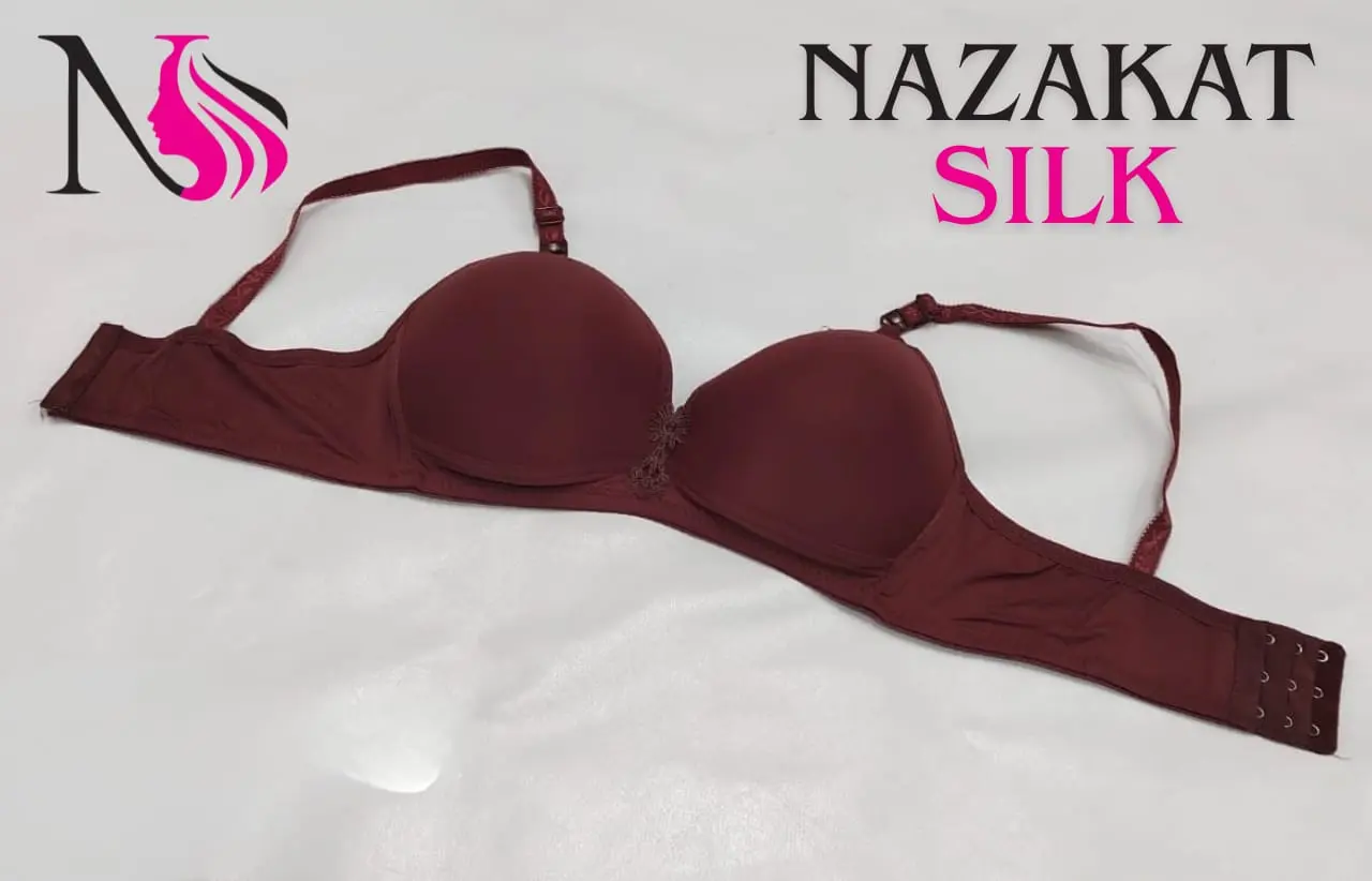 Nazakat Silk Padded Bra – Soft Jersey - (Pack Of 4) - Image 7