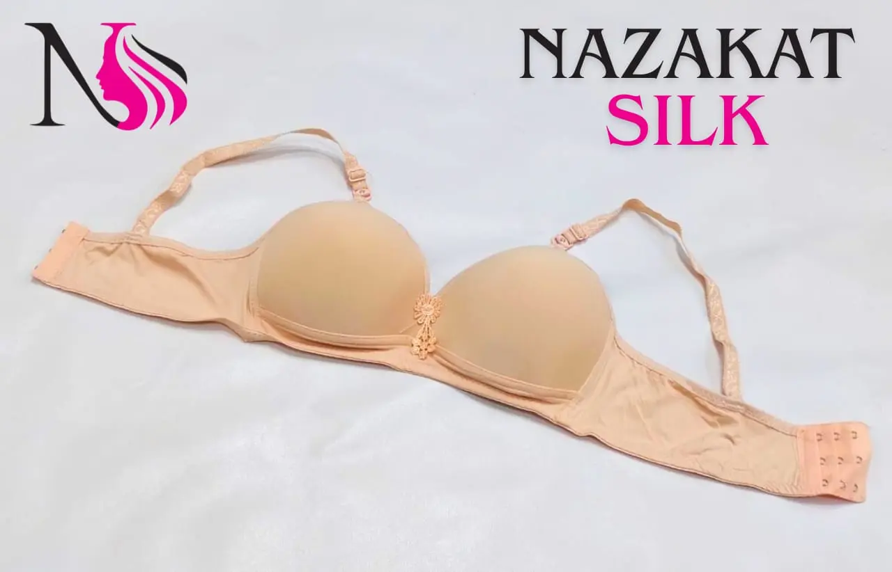 Nazakat Silk Padded Bra – Soft Jersey - (Pack Of 4) - Image 5