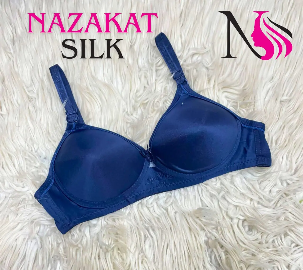 Nazakat Silk Soft China Jersey Padded Bra (Pack Of - 4) - Image 4