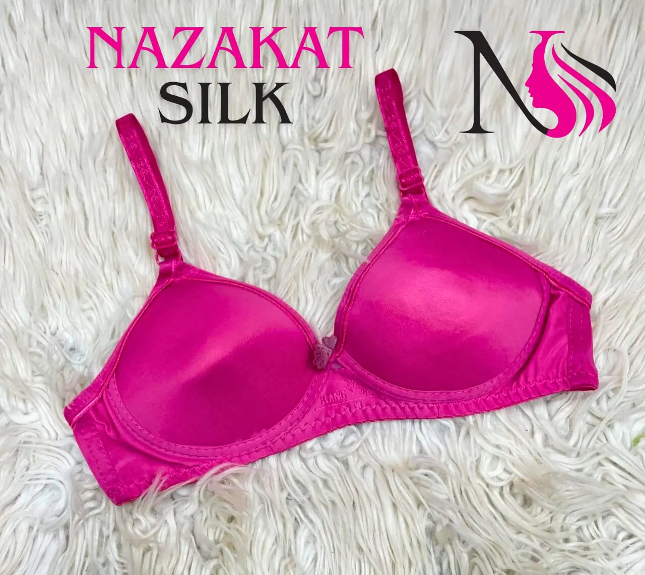Nazakat Silk Soft China Jersey Padded Bra (Pack Of - 4) - Image 5