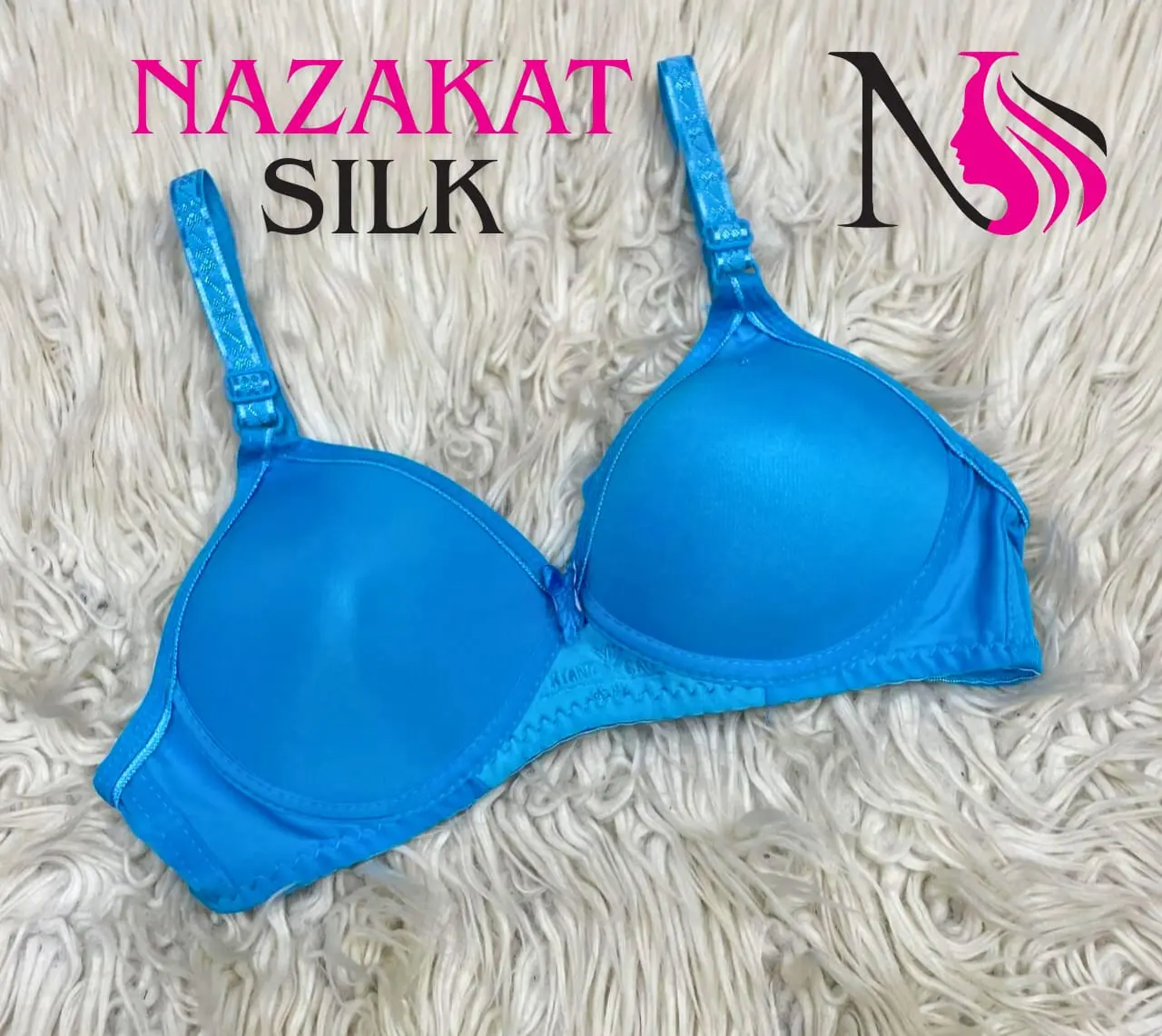 Nazakat Silk Soft China Jersey Padded Bra (Pack Of - 4) - Image 3