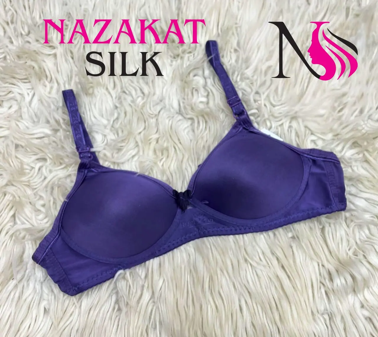 Nazakat Silk Soft China Jersey Padded Bra (Pack Of - 4) - Image 2